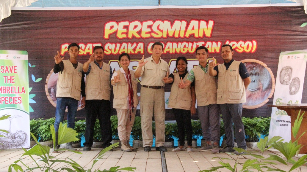 Peresmian Pusat Suaka Orangutan (PSO) ARSARI.